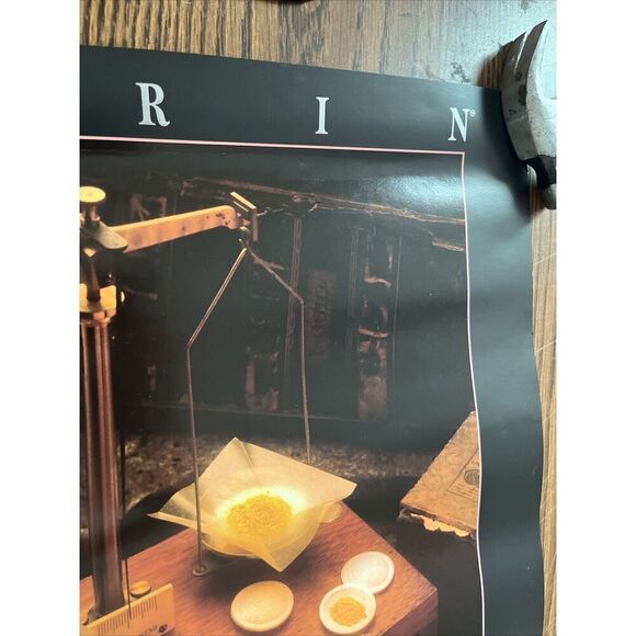 Vintage 1988 Historical Rice Paper Cachet Pharmacy Pharmacist Poster Afrin Promo - Picture 3 of 12
